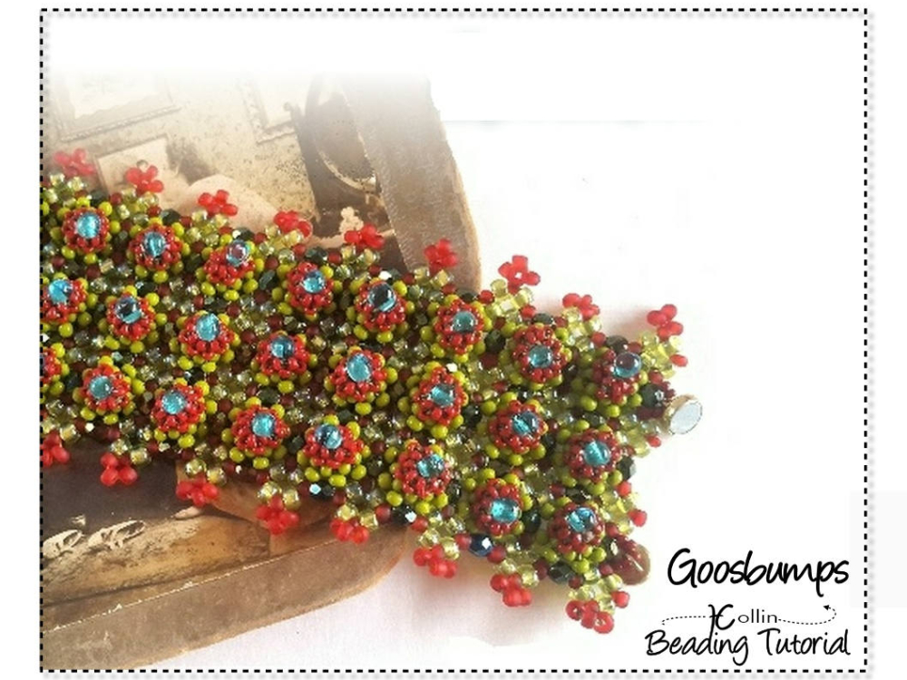 Beading Patterns for seed bead jewelry HeatherCollinBeadesigns