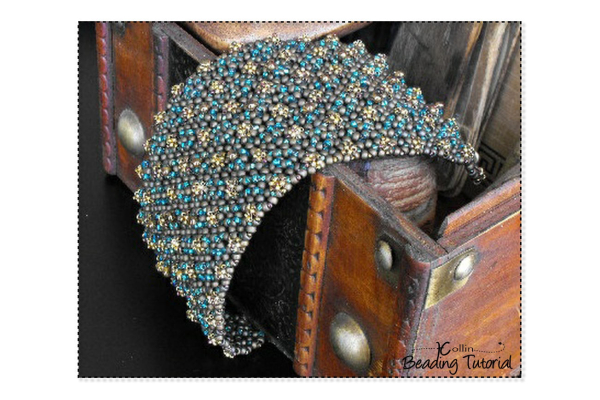 Pondo Stitch Cuff Beading Pattern