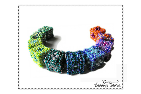CRAW Cubes beading pattern