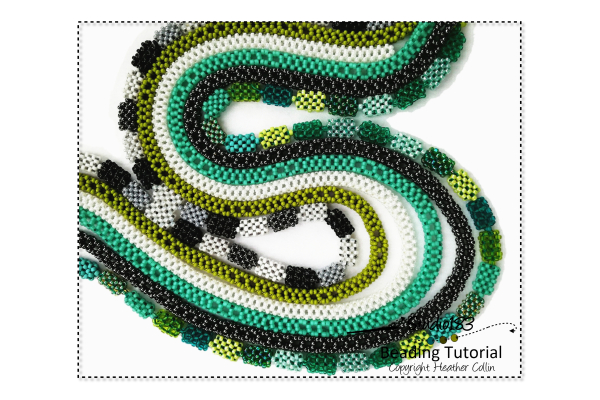 Beading Patterns, 4 CRAW Rope Tutorials