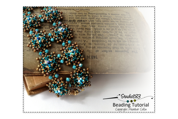 Right Angle Weave Beading Pattern & Tutorial Beaded Jewelry