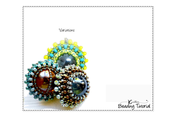 RAW Pendant Beading Pattern
