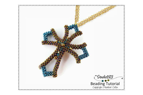Beading Patterns Small Cross CRAW Tutorial