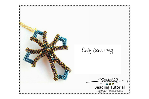 Beading Patterns Small Cross CRAW Tutorial