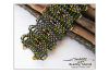 Beading Pattern, RAW Open Work Cuff Tutorial