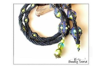 HERRINGBONE Lariet Beading Pattern