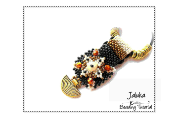 PEYOTE STITCH Pendant Beading Pattern