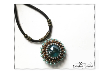 RAW Pendant Beading Pattern