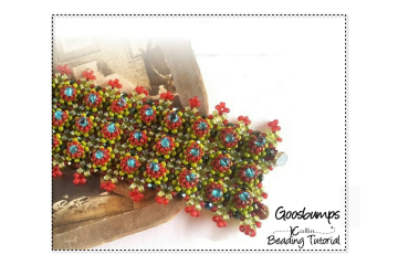 Pondo Stitch Cuff Beading Pattern