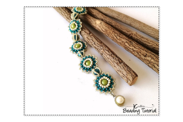 Beading Patterns, Tutorials, Dainty RAW Bracelet - SWIVEL