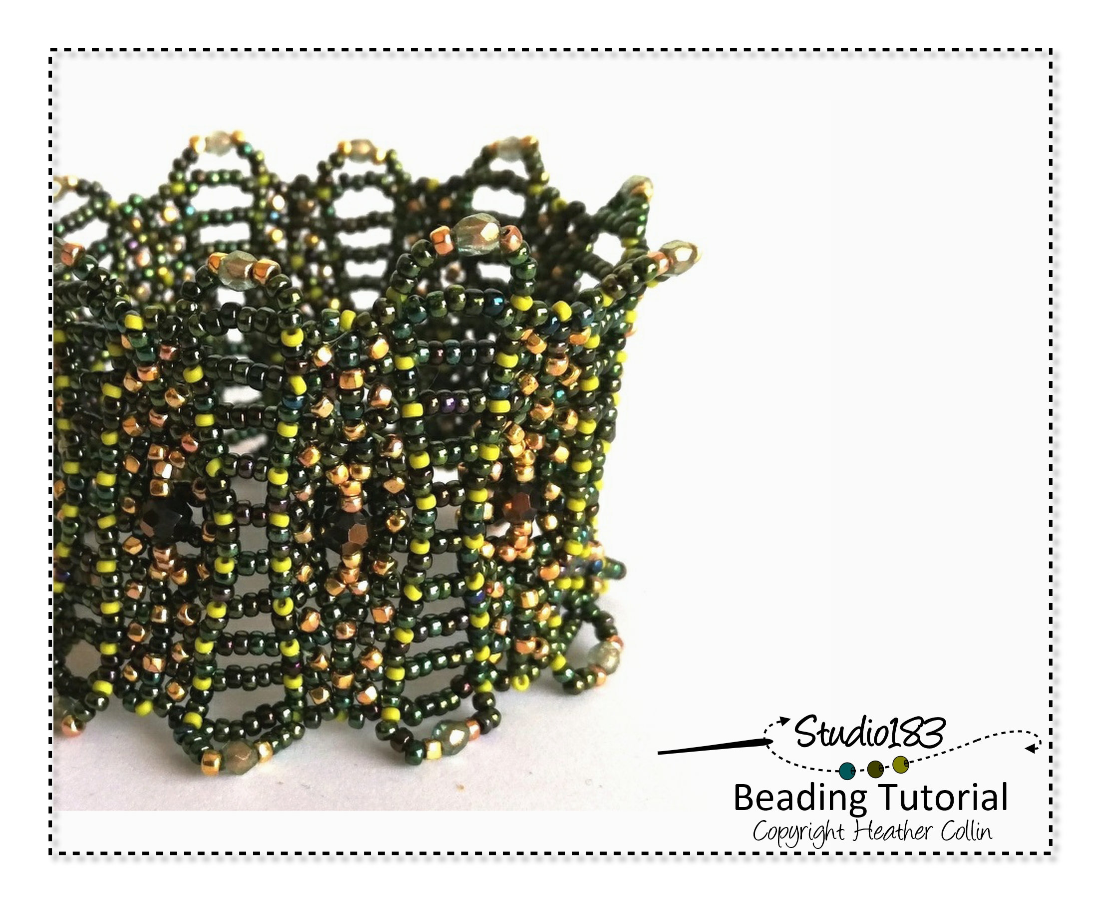Bead top cuff patterns